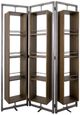 YHD Ammira Dark Brown Large Screen Shelf-0