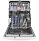 GE® Adora 24" White Built In Dishwasher-1