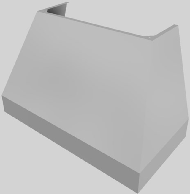 Vent-A-Hood® Designer Series 48" Stainless Steel Wall Mounted Range Hood-1