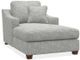 La-Z-Boy® Cleo Steel Two-Arm Chaise with Storage-0