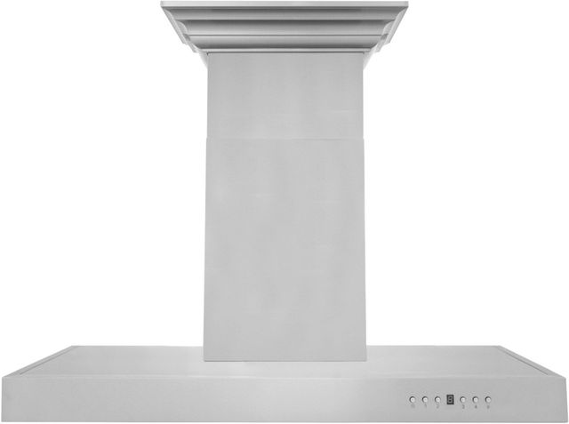 ZLINE 42" Stainless Steel Wall Mounted Range Hood with CrownSound® Bluetooth Speakers-0