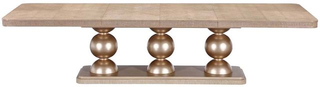 Michael Amini® West Kensington Sea Salt Caramel Rectangular Dining Table-2