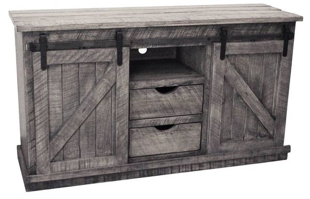 American Heartland Manufacturing Rustic Quaint 57" TV Stand-0