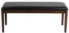 Mazin Furniture Delmar 6 Piece Espresso Dinette Set-1