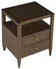 Fairfield® Maxwell Caramel 2-Drawer Petite Nightstand-5