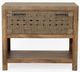 A & B Home Light Brown Bedside Cabinet-1