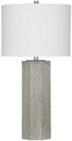 Bassett Mirror Luna Light Gray Table Lamp-0