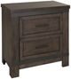 Liberty Furniture Thornwood Hills 4-Piece Rock Beaten Brown Queen Bookcase Bedroom Set with Nightstand-3