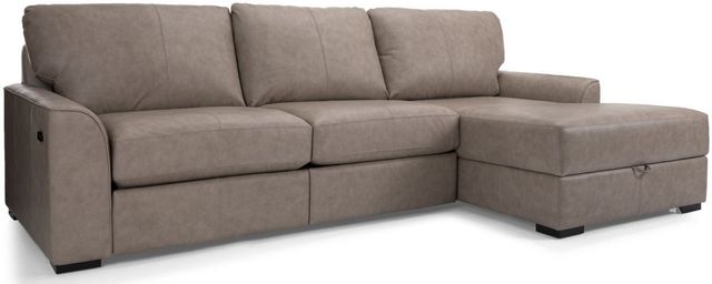 Decor-Rest® Furniture LTD 2-Piece Power Reclining Right-Arm Facing Sectional and Chaise-4