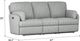 Emerald Home Albus Speckled Gray Power Reclining Sofa-2