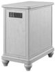 Emerald Home New Haven Oyster Shell Chairside Table-5