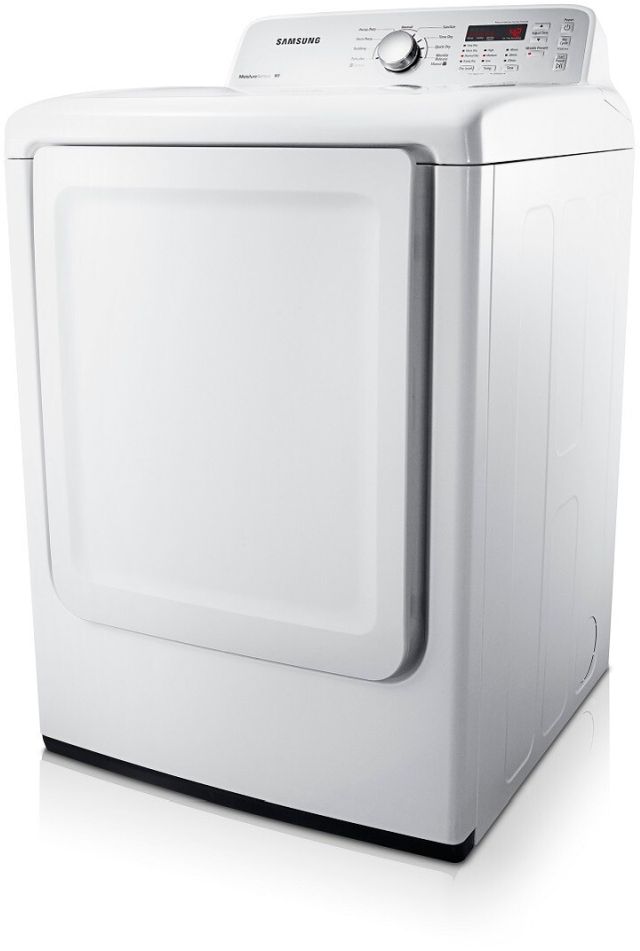 Samsung 7.2 Cu. Ft. White Front Load Electric Dryer-3