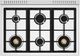 Bertazzoni Master Series 36" Fingerprint Resistant Stainless Steel Pro Style Gas Range-2