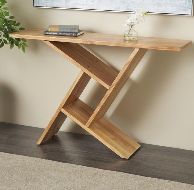Deco Marche Brown Console Table-3