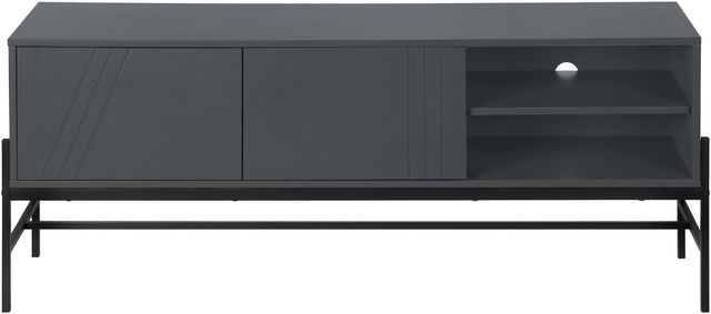 Monarch Specialties Inc. Black/Grey 60" TV Stand-1