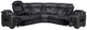 Homelegance® Fairway 3-Piece Black Power Reclining Sectional with Right Side Console-5