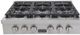 Kucht Professional KFX Series 36" Stainless Steel Natural Gas Range Top with Classic Silver Knobs-3