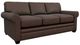 La-Z-Boy® Olson Cognac Leather Sofa-0