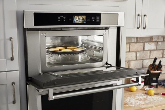 KitchenAid® 30" Stainless Steel Smart Electric Built In Oven/Micro Combo-5