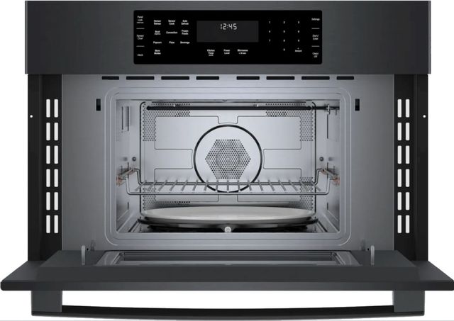 Bosch® 800 Series 30" Black Stainless Steel Built In Microwave Oven-2