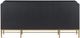 Currey & Company Kallista Dark Sapphire/Caviar Black/Antique Brass Credenza-3