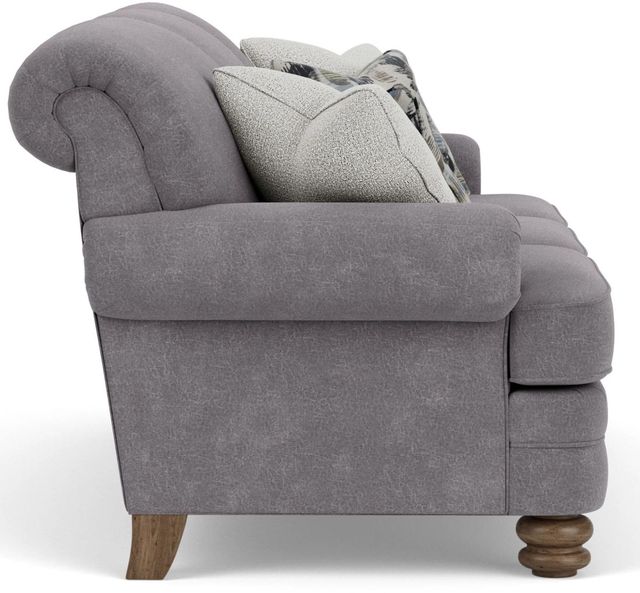 Flexsteel® Bay Bridge Silver Glacier Sofa-2