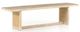 Magnolia Home by Joanna Gaines Harbor Cream/White Washed Bench-0