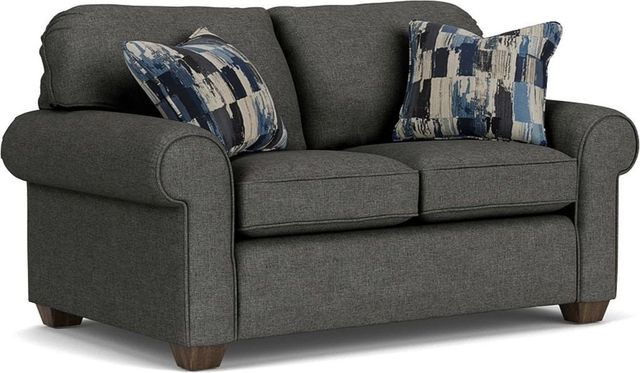 Flexsteel® Thornton Gray Ash Loveseat-0