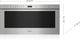 Wolf® 1.2 Cu. Ft. Stainless Steel Built In Microwave Drawer-1