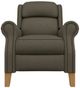 Best® Home Furnishings Customizable Joanna Power High Leg Recliner with Honey Birch Legs-1