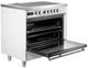 Verona® Ultima 36" White Pro Style Induction Range-2