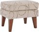 Best® Home Furnishings Customizable F71 Ottoman with Dark Walnut Legs-0