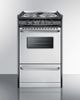Summit® Professional 20" Stainless Steel Slide-In Electric Range-1