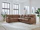 Signature Design by Ashley® WillowBend 3-Piece Caramel Small Spaced Sectional-1