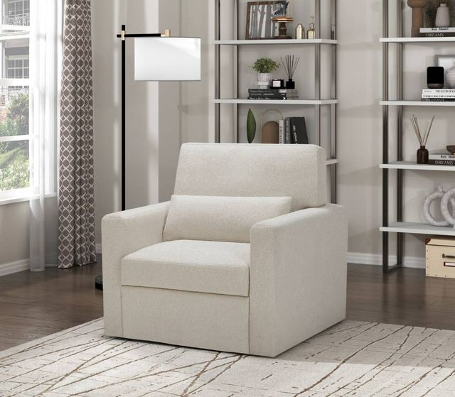 Homelegance® Pompano Beige Swivel Chair-1