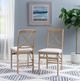 Linon Triena Gray Wash Folding Chair-1