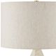 Currey & Company Elysium Natural/White Table Lamp-3