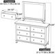 International Furniture Direct Antique Brown Dresser-2
