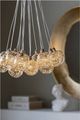 A & B Home Glass Drop Globes Chandelier-2