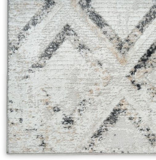 Nourison Home™ Dekor Gray Charcoal 5'x7' Style 1 Area Rug-3