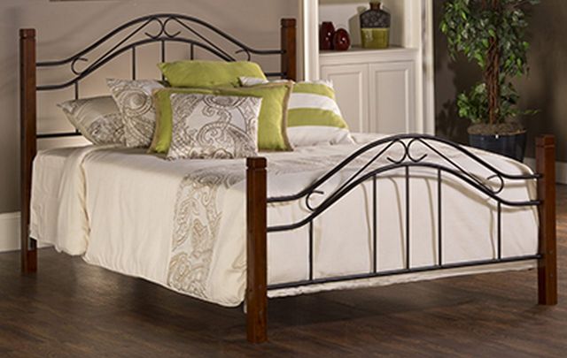 HH2 Home Winsloh Medium Oak Twin Bed-0