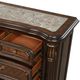 New Classic® Home Furnishings Bella Notte Mahogany Brown Dresser and Mirror-5
