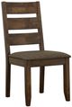 Coaster® Alston 2-Piece Knotty Nutmeg/Grey Side Chairs-0