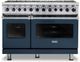 Viking® 7 Series 48" Slate Blue Pro Style Dual Fuel Range-0