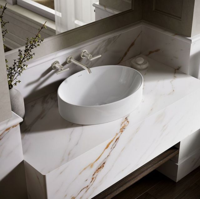 Kohler Vox® White 20" Oval Vessel Bathroom Sink-2