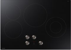 Samsung 30" Black Electric Cooktop