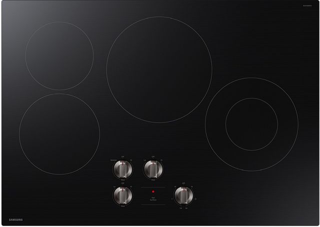 Samsung 30" Black Electric Cooktop-0