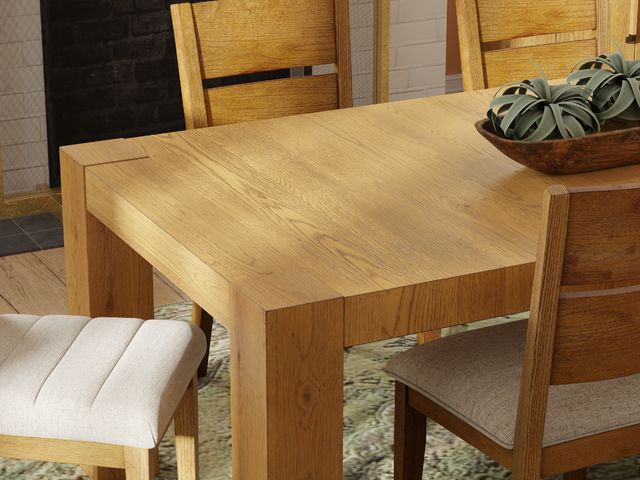 Mesta Dining Set, 2 Host Chairs Free!-3
