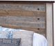 International Furniture Direct Antique Brown California King Panel Bed-3