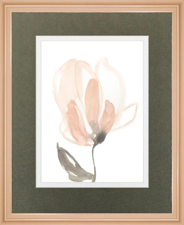 Classy Art Blush Petals II BY Jennifer Goldberger Wall Art-0